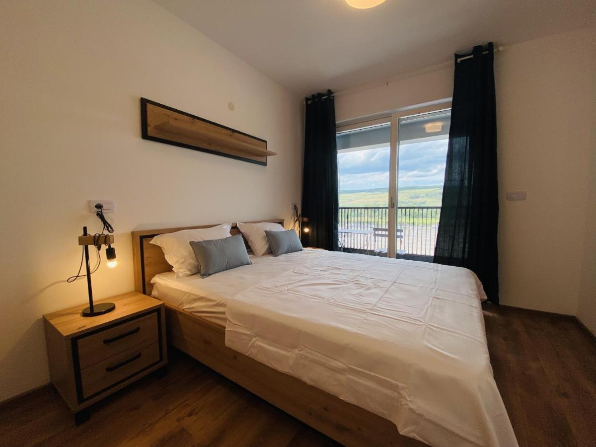 Deluxe Apartment With Balcony And Private Parking In Colvmna Residence คลูจ-นาโปกา ภายนอก รูปภาพ